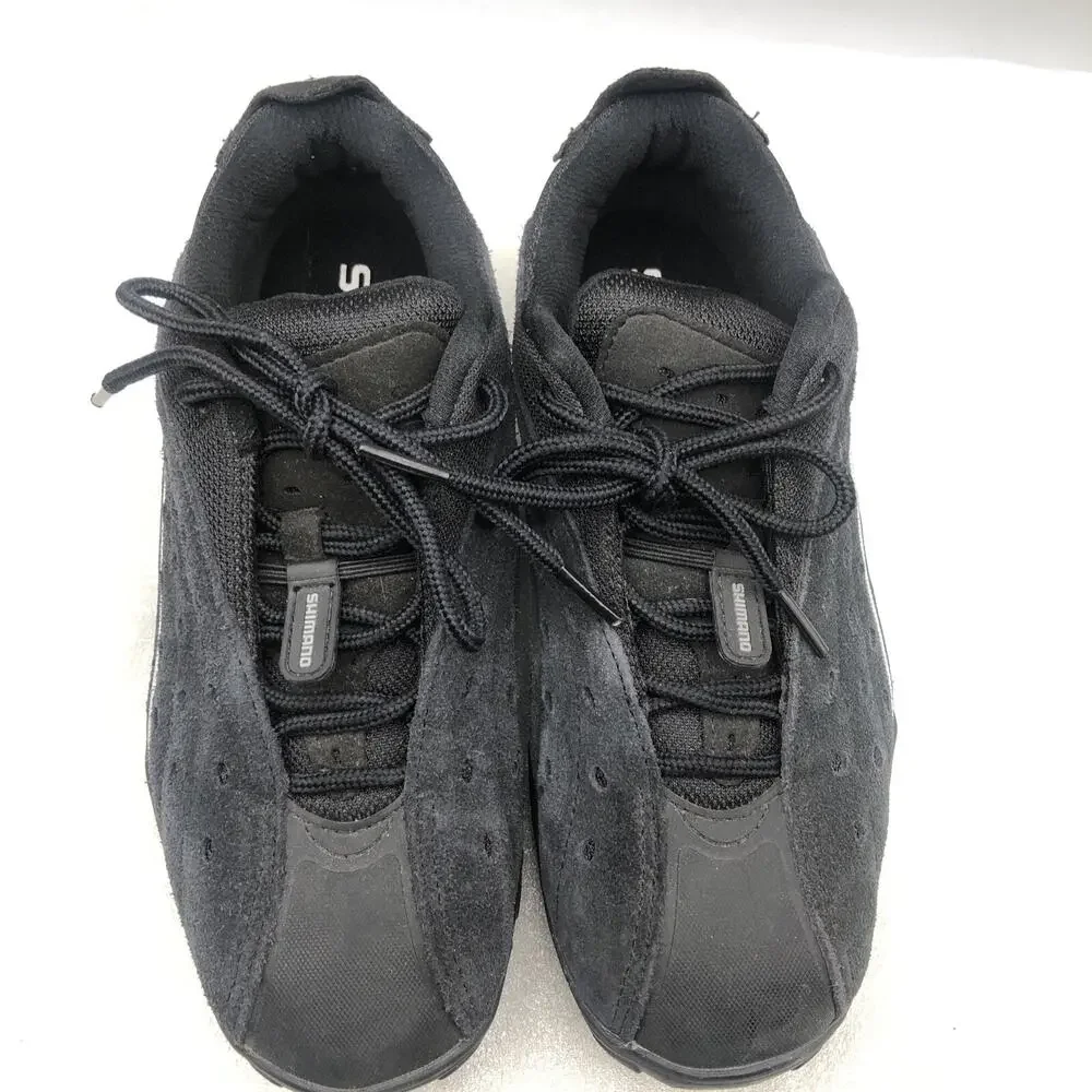 Shimano Shoes Mens Size 6 SPD SH-MT30 Mountain Bike Cycling Black Sport *READ - Picture 5 of 11